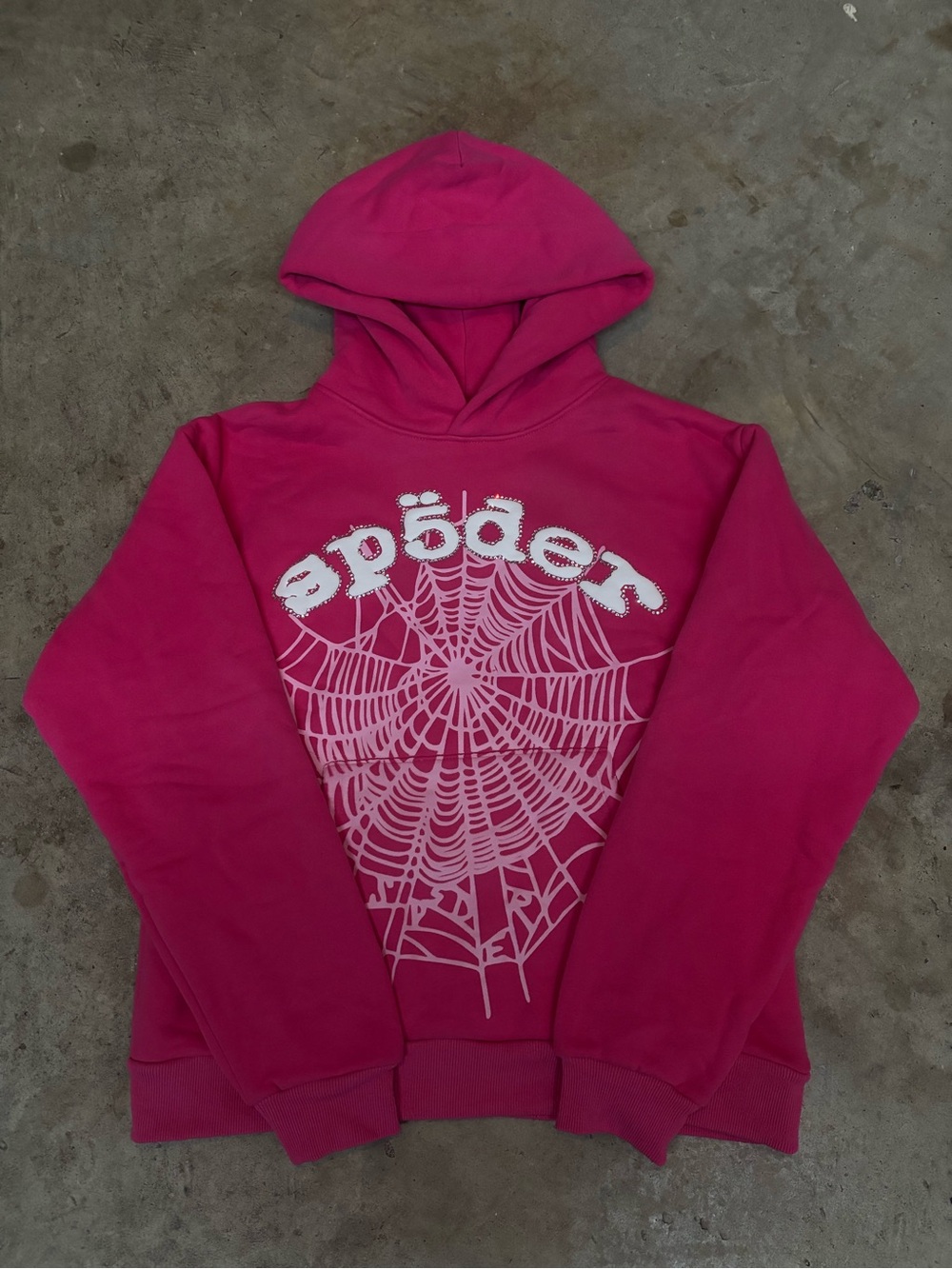 Pink Sp5der VVS Hoodie